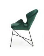 Krzesło K458 57 cm ciemny zielony do jadalni - obrazek 4