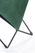 Krzesło K485 44 cm ciemny zielony do jadalni - obrazek 5