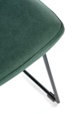 Krzesło K485 44 cm ciemny zielony do jadalni - obrazek 6
