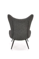 Fotel wypoczynkowy ATLANTIS 77 cm antracyt do salonu - obrazek 2