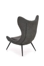 Fotel wypoczynkowy ATLANTIS 77 cm antracyt do salonu - obrazek 5