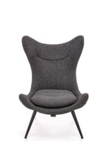 Fotel wypoczynkowy ATLANTIS 77 cm antracyt do salonu - obrazek 9