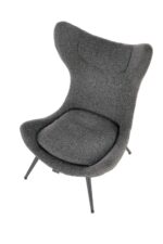Fotel wypoczynkowy ATLANTIS 77 cm antracyt do salonu - obrazek 10