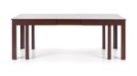 Stół rozkładany SEWERYN 160/300 cm 90x160 - 300 cm ciemny orzech MDF do jadalni - obrazek 4