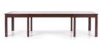 Stół rozkładany SEWERYN 160/300 cm 90x160 - 300 cm ciemny orzech MDF do jadalni - obrazek 6
