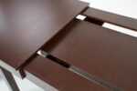 Stół rozkładany SEWERYN 160/300 cm 90x160 - 300 cm ciemny orzech MDF do jadalni - obrazek 8