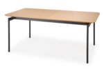 Stół rozkładany SMART 100x170 - 250 cm dąb naturalny / czarny do jadalni - obrazek 11