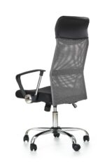 Fotel pracowniczy VIRE 61 cm popielaty do biura i gabinetu - obrazek 4