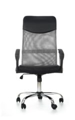 Fotel pracowniczy VIRE 61 cm popielaty do biura i gabinetu - obrazek 5
