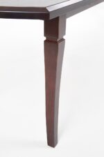Stół rozkładany FRYDERYK 160/240 cm 90x160 - 240 cm ciemny orzech MDF do jadalni - obrazek 4
