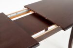 Stół rozkładany FRYDERYK 160/240 cm 90x160 - 240 cm ciemny orzech MDF do jadalni - obrazek 7