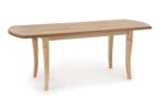 Stół rozkładany FRYDERYK 160/240 cm 90x160 - 240 cm dąb craft MDF do jadalni - obrazek 10
