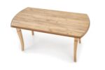 Stół rozkładany FRYDERYK 160/240 cm 90x160 - 240 cm dąb craft MDF do jadalni - obrazek 12