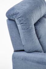 Fotel rozkładany BARD 90 cm niebieski z funkcją relax do salonu - obrazek 9