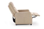 Fotel rozkładany FELIPE 64 cm beżowy z funkcją relax do salonu - obrazek 4