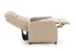 Fotel rozkładany FELIPE 64 cm beżowy z funkcją relax do salonu - obrazek 5