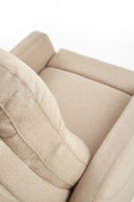 Fotel rozkładany FELIPE 64 cm beżowy z funkcją relax do salonu - obrazek 8