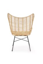 Fotel wypoczynkowy INDIANA rattan naturalny naturalny do salonu - obrazek 9