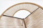 Fotel rattanowy BARI 60 cm naturalny do salonu - obrazek 8
