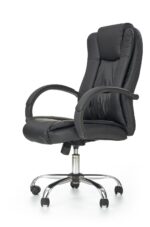 Fotel gabinetowy RELAX 64 cm czarny do biura i gabinetu - obrazek 2