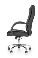 Fotel gabinetowy RELAX 64 cm czarny do biura i gabinetu - obrazek 4