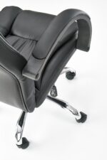 Fotel gabinetowy RELAX 64 cm czarny do biura i gabinetu - obrazek 5