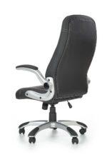 Fotel gabinetowy SATURN 67 cm czarny do biura i gabinetu - obrazek 2