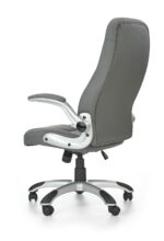 Fotel gabinetowy SATURN 67 cm popielaty do biura i gabinetu - obrazek 2