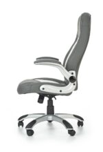 Fotel gabinetowy SATURN 67 cm popielaty do biura i gabinetu - obrazek 5