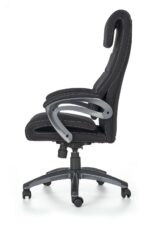 Fotel gabinetowy SIDNEY 65 cm czarny do biura i gabinetu - obrazek 2