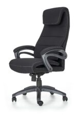 Fotel gabinetowy SIDNEY 65 cm czarny do biura i gabinetu - obrazek 4