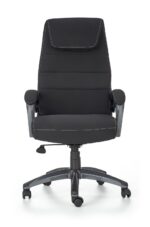 Fotel gabinetowy SIDNEY 65 cm czarny do biura i gabinetu - obrazek 6