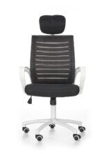 Fotel pracowniczy SOCKET 61 cm czarny do biura i gabinetu - obrazek 5
