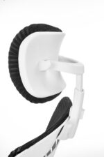 Fotel pracowniczy SOCKET 61 cm czarny do biura i gabinetu - obrazek 6