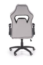Fotel gabinetowy SONIC 68 cm jasny popielaty / czarny do biura i gabinetu - obrazek 10