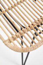 Krzesło K337 rattan naturalny naturalny do jadalni - obrazek 5