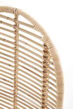 Krzesło K337 rattan naturalny naturalny do jadalni - obrazek 8