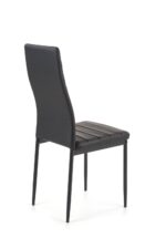 Krzesło K70 eco skóra czarny do salonu - obrazek 6
