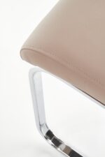 Krzesło K85 eco skóra cappuccino do salonu - obrazek 4