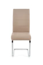 Krzesło K85 eco skóra cappuccino do salonu - obrazek 5