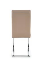 Krzesło K85 eco skóra cappuccino do salonu - obrazek 6
