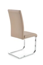 Krzesło K85 eco skóra cappuccino do salonu - obrazek 7