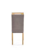 Krzesło CLARION 42 cm miodowy zestaw 2 szt do jadalni - obrazek 4