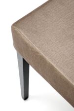Krzesło CLARION 2 42 cm jasny brąz / czarny do jadalni - obrazek 10