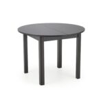 Stół rozkładany RINGO 102x102 - 142 cm czarny MDF do jadalni - obrazek 7