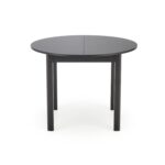 Stół rozkładany RINGO 102x102 - 142 cm czarny MDF do jadalni - obrazek 9
