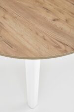 Stół rozkładany RINGO 102x102 - 142 cm dąb craft / biały MDF do jadalni - obrazek 12
