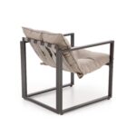 Zestaw ogrodowy SHARK 65 - 118 cm ciemny brąz / cappuccino na taras i do ogrodu - obrazek 5