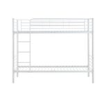 Łóżko piętrowe BUNKY 90x200 cm biały do sypialni - obrazek 8