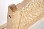 Fotel rattanowy FODEN 2 65 cm naturalny rattan do salonu - obrazek 9